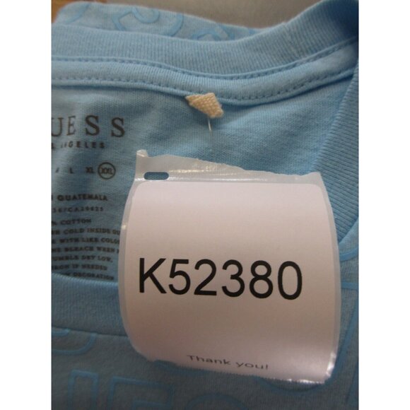 Guess Shirt XXL Pullover Spell Out Graphic T Tee Nerwen Logo NWT * - Picture 12 of 12